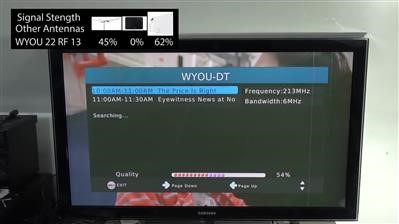 how to connect indoor tv antenna